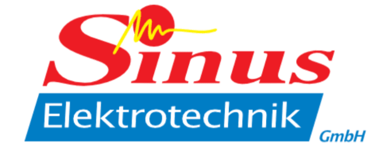 Unternehmenslogo der Sinus Elektrotechnik GmbH, einem langjährigen Unterstützer unseres Vereins.